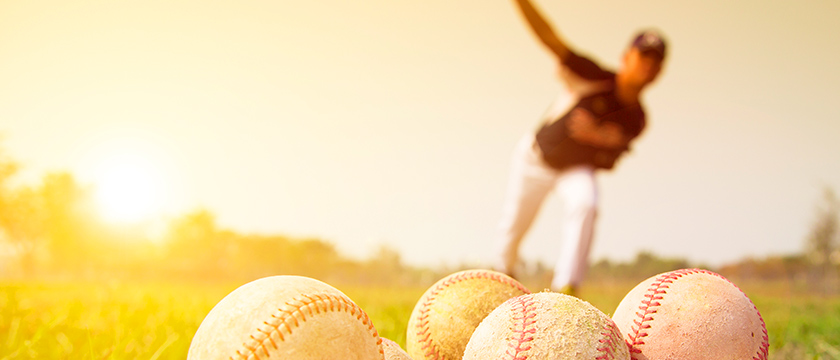 Baseball Pitcher Throwing