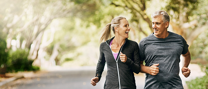 Outdoor Running Couple
