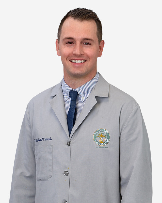 Jarod Schieler, PA-C, orthopedic physician assistant and hand and wrist specialist at Fox Valley Orthopedics