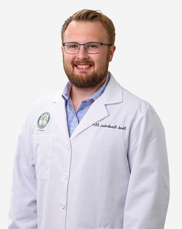 Noah Vanderhei, PA-C, orthopedic physician assistant and pm&r specialist at Fox Valley Orthopedics